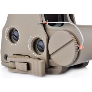 Прицел коллиматорный (AIM) XPS-2 Zombie Green/Red Dot TAN (AO5062-DE)